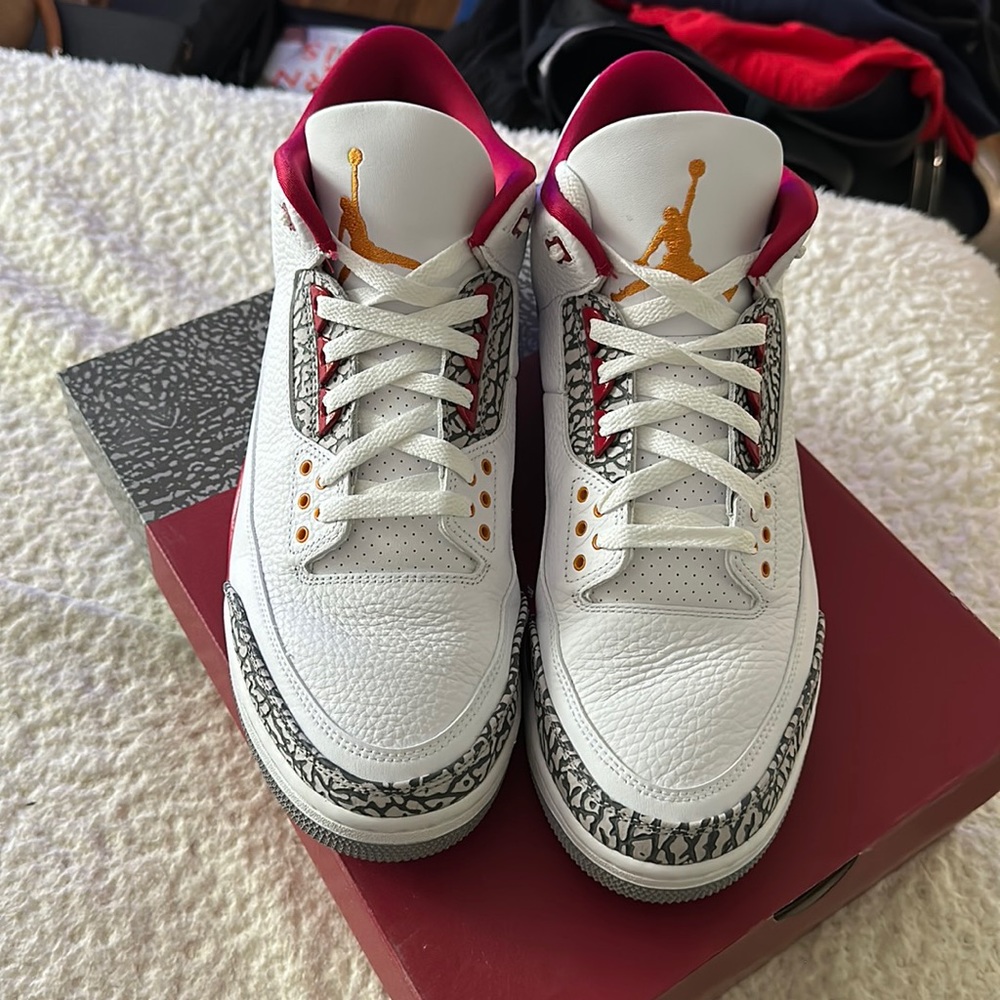 Jordan 3 red cardinal